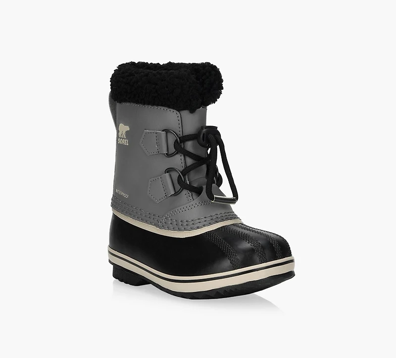 SOREL | YOOT PAC™ TP BOTTES IMPERMÉABLES GRIS PETIT ENFANT GARCON