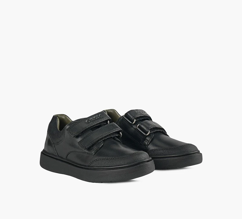 GEOX | J RIDDOCK NOIR GRAND ENFANT GARCON
