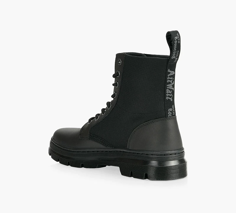 DR. MARTENS | BOTTES COMBS II POLY NOIR HOMMES