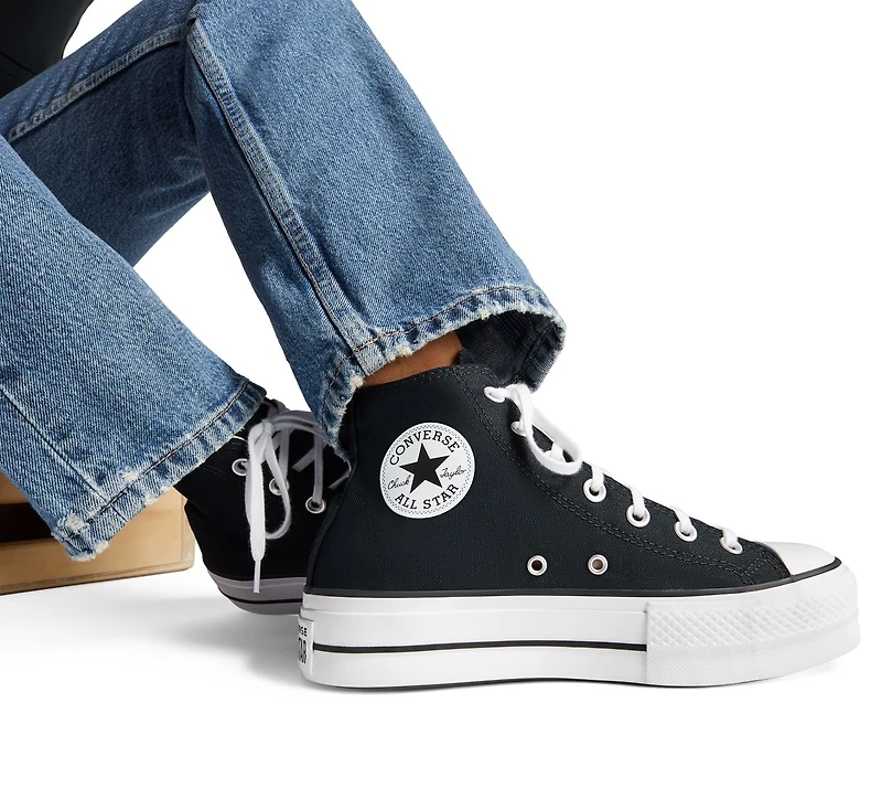 CONVERSE | CHUCK TAYLOR ALL STAR LIFT PLATFORM HAUTE NOIR FEMMES
