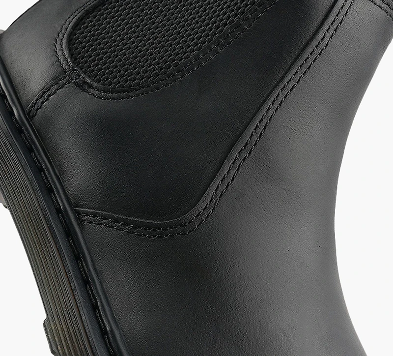 DR. MARTENS | BOTTE 2976 LEONORE MONO NOIR GRAND ENFANT UNISEXE