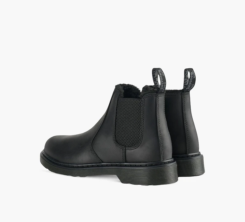 DR. MARTENS | BOTTE 2976 LEONORE MONO NOIR GRAND ENFANT UNISEXE