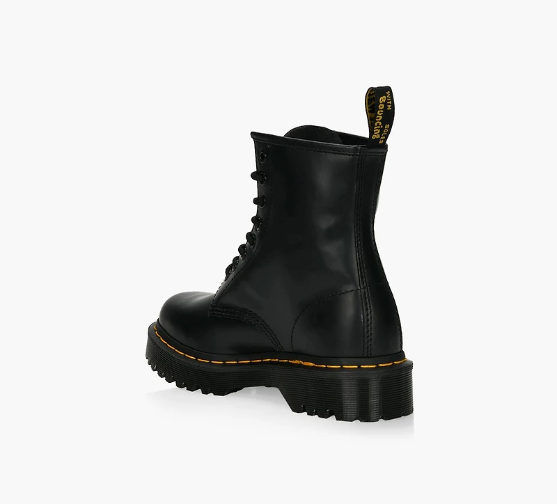 DR. MARTENS | BOTTES  À PLATEFORME 1460 BEX NOIR FEMMES
