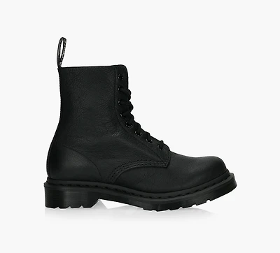 DR. MARTENS | BOTTES  À LACETS 1460 PASCAL MONO NOIR FEMMES