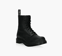 DR. MARTENS | BOTTES  À LACETS 1460 PASCAL MONO NOIR FEMMES