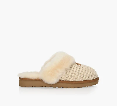 UGG | PANTOUFLE COZY BEIGE FEMMES