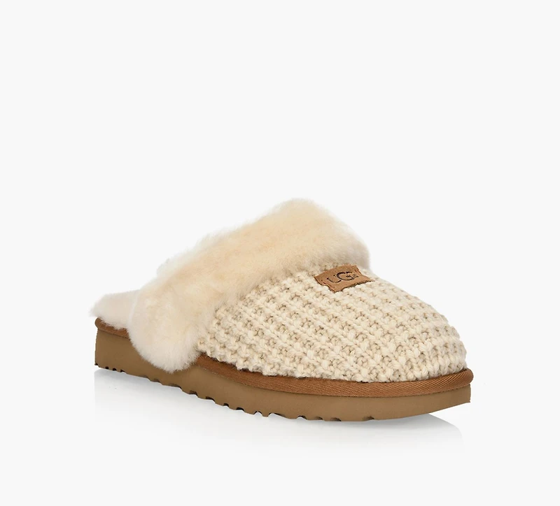 UGG | PANTOUFLE COZY BEIGE FEMMES