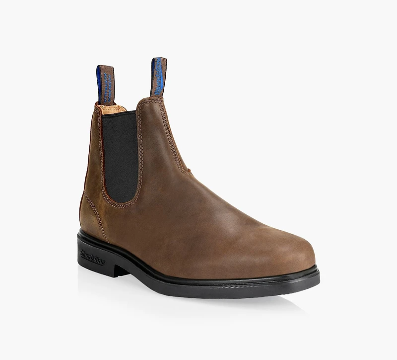 BLUNDSTONE | BOTTE CISELÉE THERMIQUE HABILLÉE 2082 BRUN HOMMES