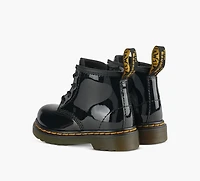 DR. MARTENS | BOTTE 1460 VERNI LAMPER NOIR BÉBÉ & BAMBIN FILLE