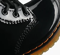 DR. MARTENS | BOTTE 1460 VERNI LAMPER NOIR BÉBÉ & BAMBIN FILLE