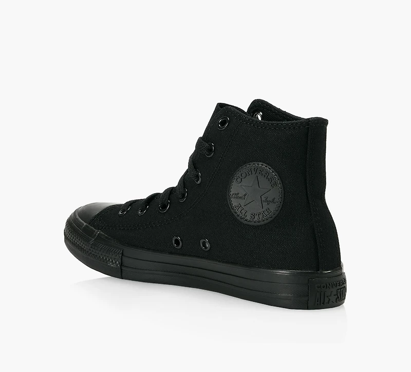 CONVERSE | CHUCK TAYLOR ALL STAR HAUTE NOIR GRAND ENFANT UNISEXE