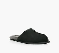 UGG | SCUFF CUIR NOIR HOMMES