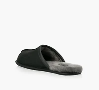 UGG | SCUFF CUIR NOIR HOMMES