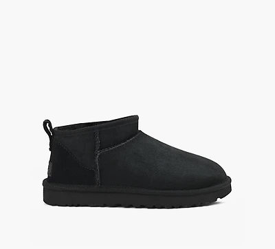 UGG | CLASSIC ULTRA MINI NOIR FEMMES