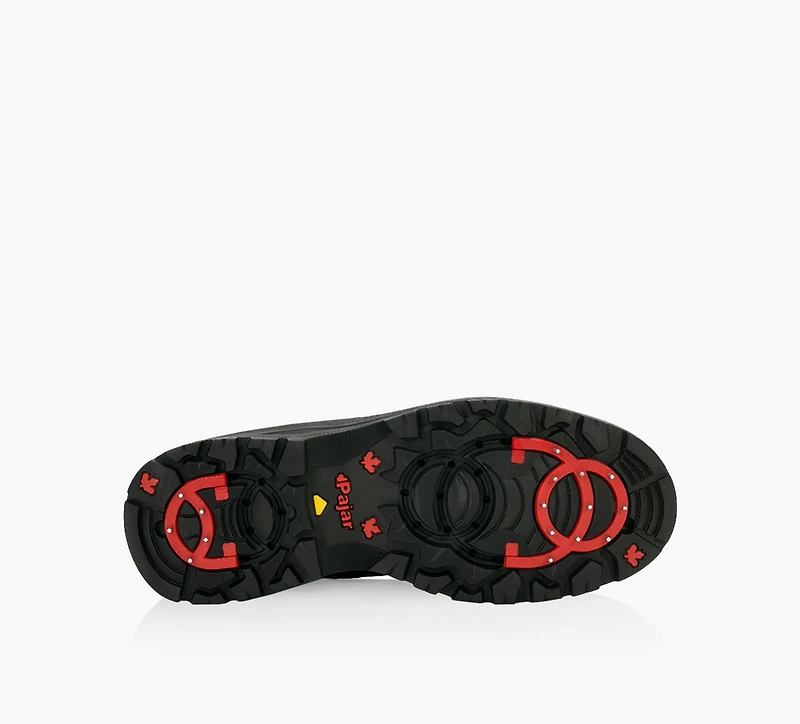 PAJAR | BOTTE À LACER AVEC CRAMPONS ANTI-GLACE TRIGGER NOIR HOMMES