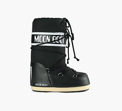 MOON BOOT | BOTTE ICON NOIR GRAND ENFANT FILLE