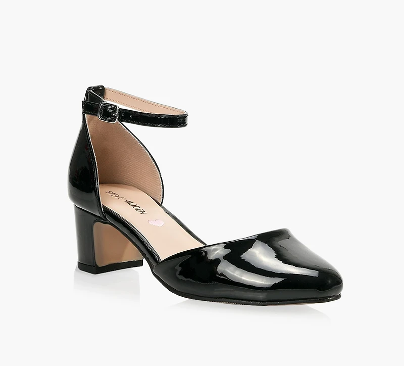 STEVE MADDEN | TALON À BRIDE ARRIÈRE OUVERT J PRETTY NOIR GRAND ENFANT FILLE