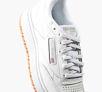 REEBOK | BASKET CLUB C DOUBLE BLANC FEMMES