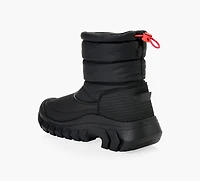 HUNTER | BOTTE COURTE INTRÉPIDE NEIGE NOIR FEMMES