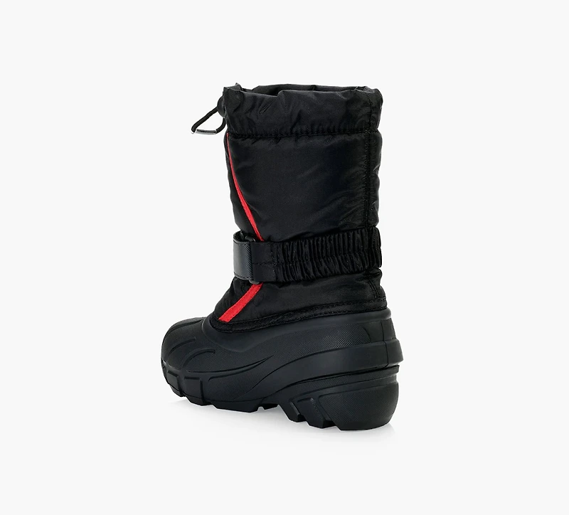 SOREL | FLURRY NOIR PETIT ENFANT GARCON