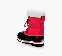 SOREL | YOOT PAC™ BOTTES EN NYLON IMPERMÉABLES FUCHSIA PETIT ENFANT FILLE