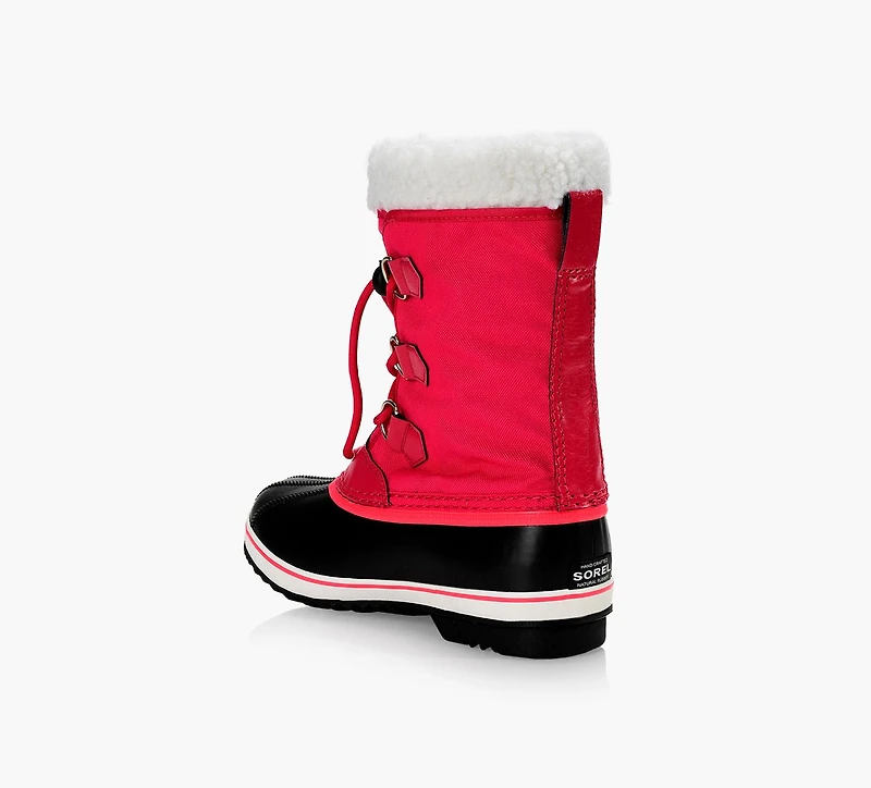 SOREL | YOOT PAC™ BOTTES EN NYLON IMPERMÉABLES FUCHSIA GRAND ENFANT FILLE