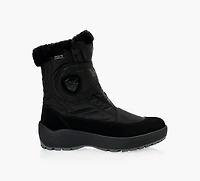 PAJAR | BOTTE À VELCRO AVEC CRAMPONS ANTI-GLACE MOSCOU 3.0 NOIR FEMMES