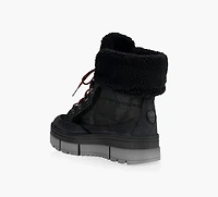 PAJAR | BOTTE À LACER AVEC CRAMPONS ANTI-GLACE HENTA NOIR FEMMES