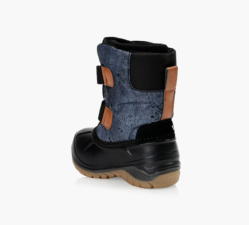 ACTON | BOTTE FUNKY NOIR PETIT ENFANT GARCON