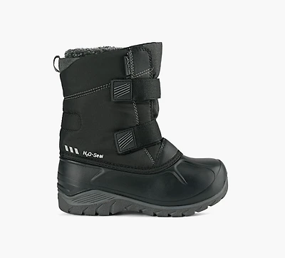 ACTON | BOTTE KIDDY NOIR GRAND ENFANT GARCON