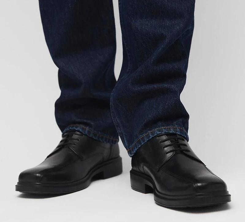 ECCO | DERBIES HELSINKI 2 BIKE TOE NOIR HOMMES