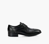 ECCO | DERBIES CAP TOE TIE NOIR HOMMES