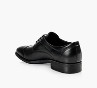 ECCO | DERBIES CAP TOE TIE NOIR HOMMES