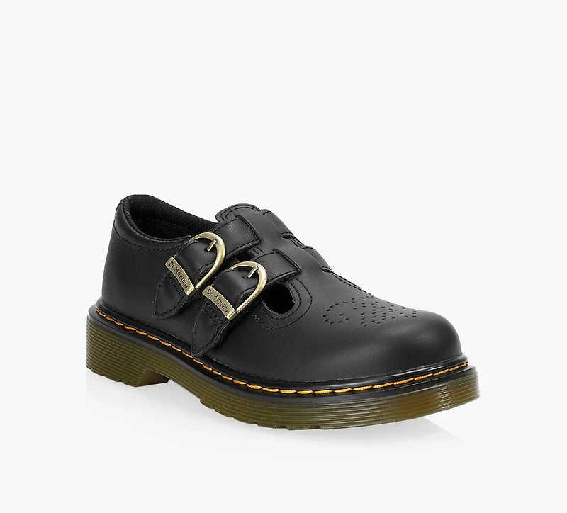 DR. MARTENS | MARY JANE 8065 SOFTY NOIR GRAND ENFANT FILLE