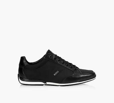BOSS | BASKET À PROFIL BAS SATURNE NOIR HOMMES