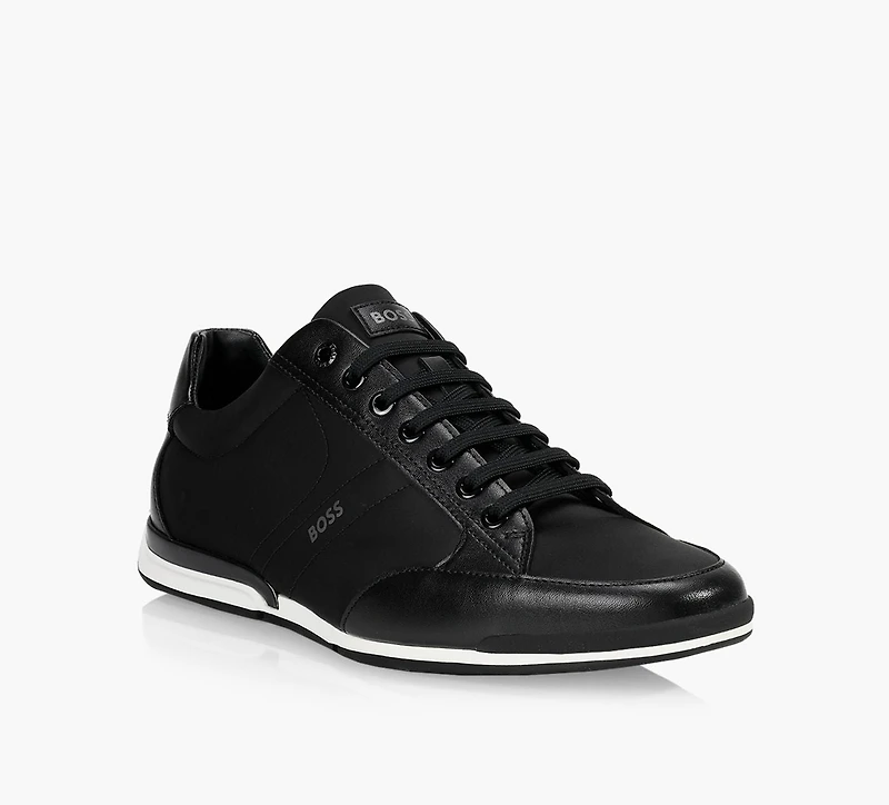 BOSS | BASKET À PROFIL BAS SATURNE NOIR HOMMES
