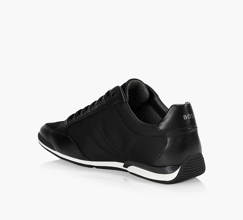 BOSS | BASKET À PROFIL BAS SATURNE NOIR HOMMES