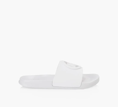 MICHAEL KORS | SANDALE JETT CHARM CHOPOUT BLANC GRAND ENFANT FILLE