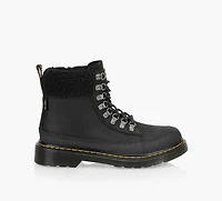 DR. MARTENS | BOTTES 1460 COLLAR BLACK YELLOWSTONE NOIR GRAND ENFANT UNISEXE