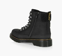 DR. MARTENS | BOTTES 1460 COLLAR BLACK YELLOWSTONE NOIR GRAND ENFANT UNISEXE