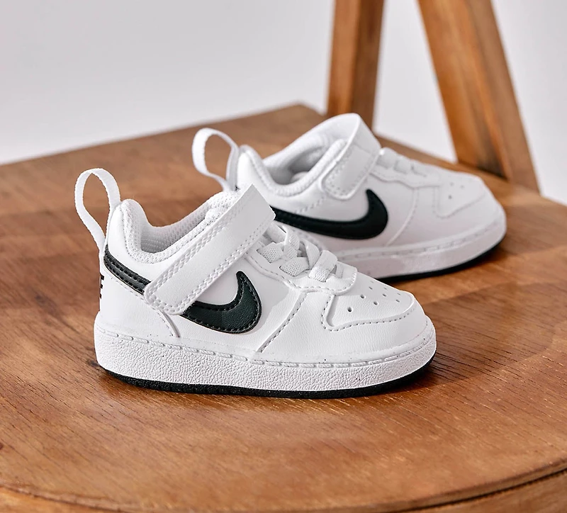 NIKE | BASKET COURT BOROUGH LOW RECRAFT BLANC PETIT ENFANT UNISEXE