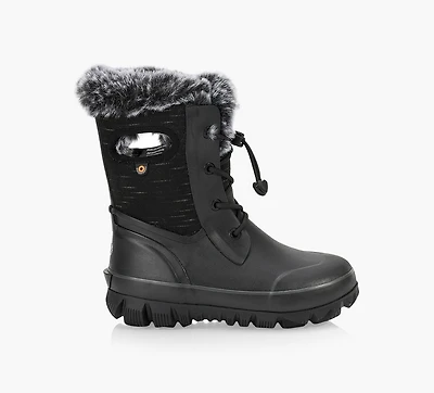 BOGS | BOTTE ARCATA II DASH | NOIR | GRAND ENFANT FILLE