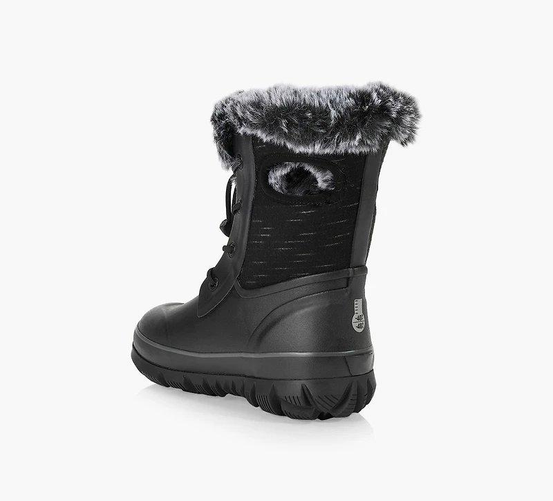 BOGS | BOTTE ARCATA II DASH | NOIR | GRAND ENFANT FILLE