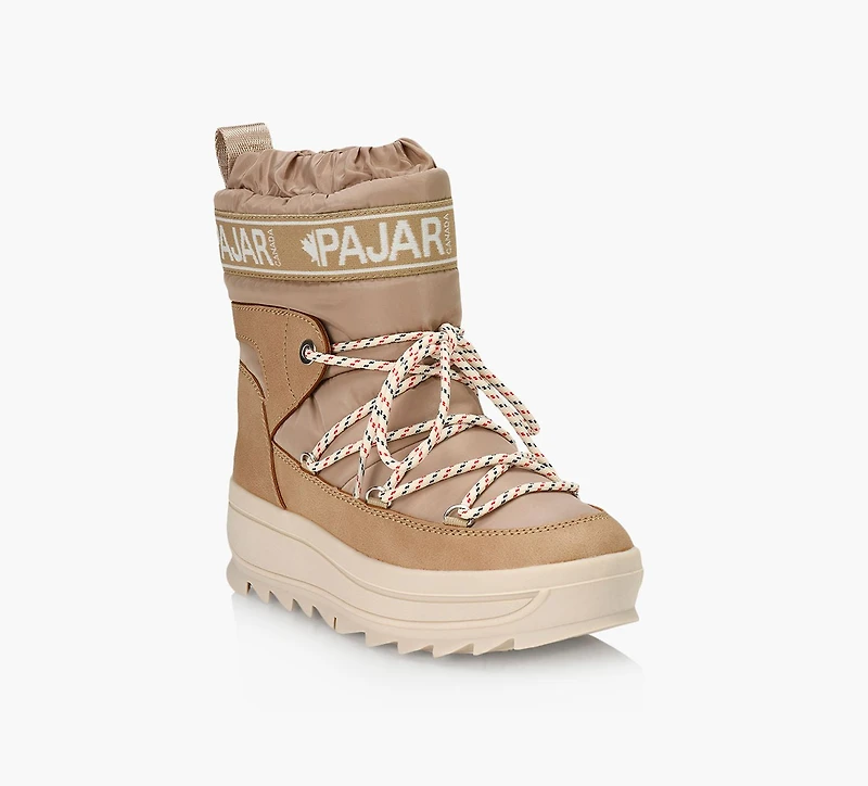 PAJAR | BOTTE À ENFILER GALAXY BEIGE FEMMES