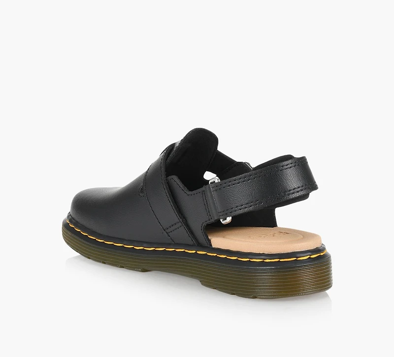 DR. MARTENS | JORGIE NOIR GRAND ENFANT FILLE