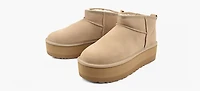 UGG | CLASSIC ULTRA MINI À PLATEFORME BEIGE FEMMES