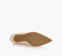 MICHAEL KORS | ESCARPIN HAUT ALINA FLEX  BEIGE FEMMES