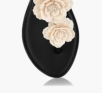 MELISSA | SANDALE SOLAR SPRINGTIME NOIR FEMMES
