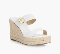 MICHAEL KORS | SANDALE COMPENSÉE LUCINDA BLANC FEMMES