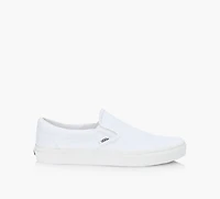 VANS | BASKET CLASSIQUES SANS LACET BLANC HOMMES